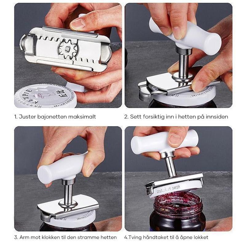 Easy and pain-free jar opener for everyone