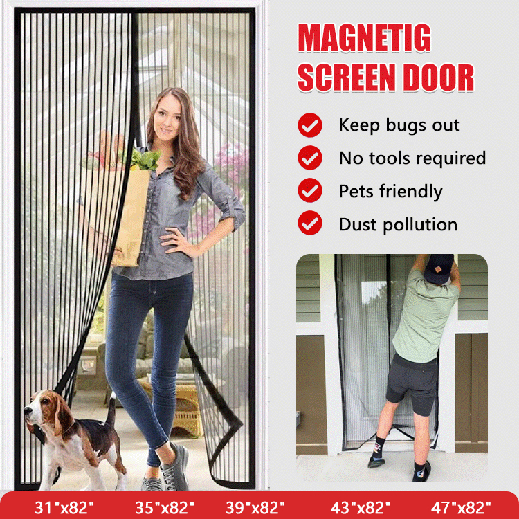 Magnetic Screen Door