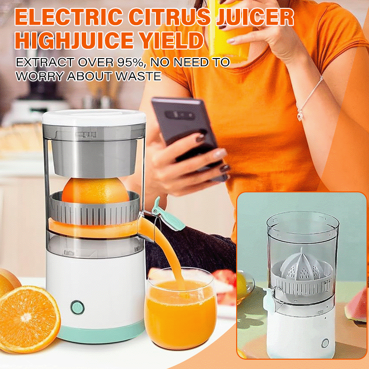 LumiaJuice™– Rechargeable Mini Citrus Juicer