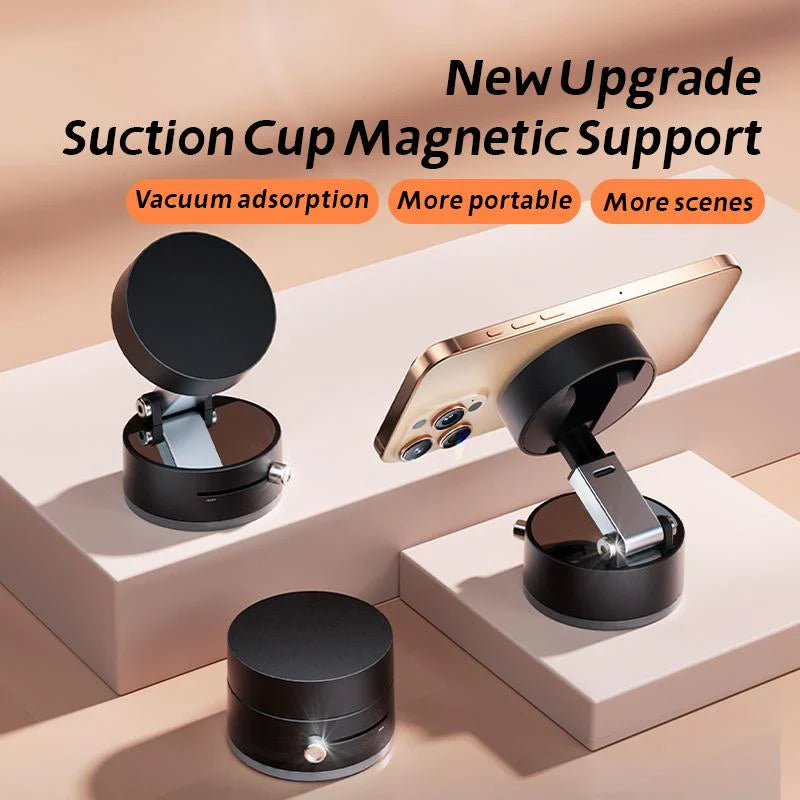 📱 MagnoMount™ Vacuum Magnetic Phone Mount