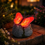 🦋Last Day 50% OFF🦋Solar Butterfly Stone Garden Light