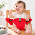 Portable Baby Feeding Support Strap – Adjustable Mealtime Chair Wrap