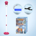 Rechargable Bubble Torch Machine – Colorful Outdoor Fun for Kids & Parties