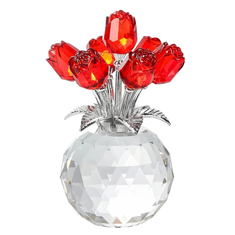 🌹 Eternal Crystal Rose Bouquet — A Gift That Sparkles Forever