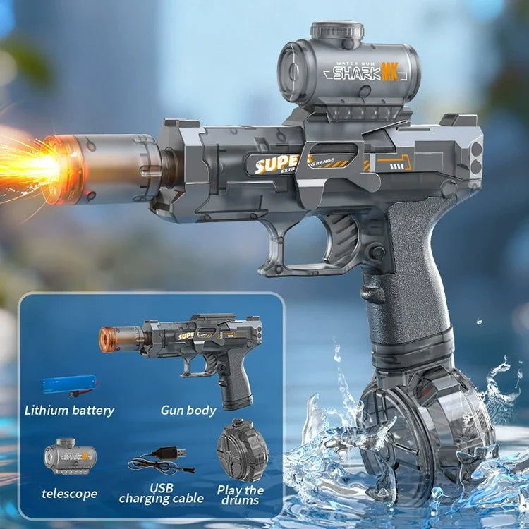 Electric Continuous Water Blaster — Non-Stop Power, Bigger Splash, More Fun