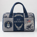 Hand-Finished U.S. Military Heritage Quilted Duffel Bag