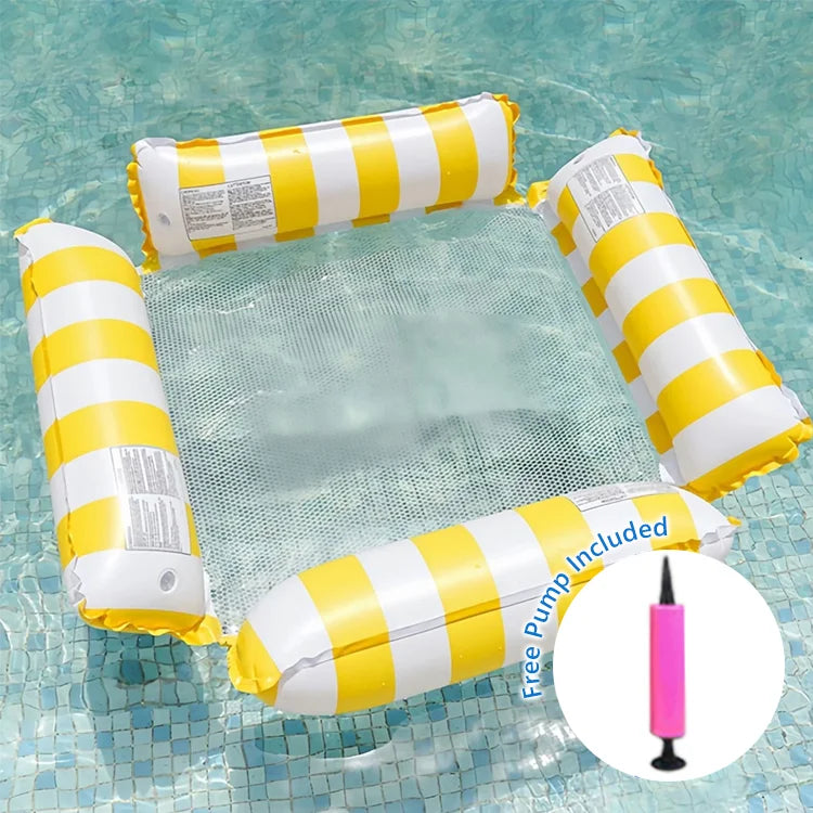 Full-Body Floating Lounger — Stretch Out, Relax & Stay Supported