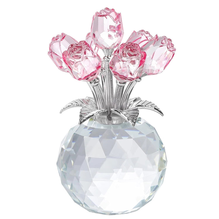 🌹 Eternal Crystal Rose Bouquet — A Gift That Sparkles Forever