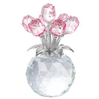 🌹 Eternal Crystal Rose Bouquet — A Gift That Sparkles Forever