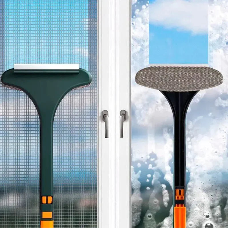 2-in-1 Mesh Screen Cleaner, Double-Sided Window Screen Washing Brush