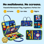 Montessori Busy Board for Toddlers