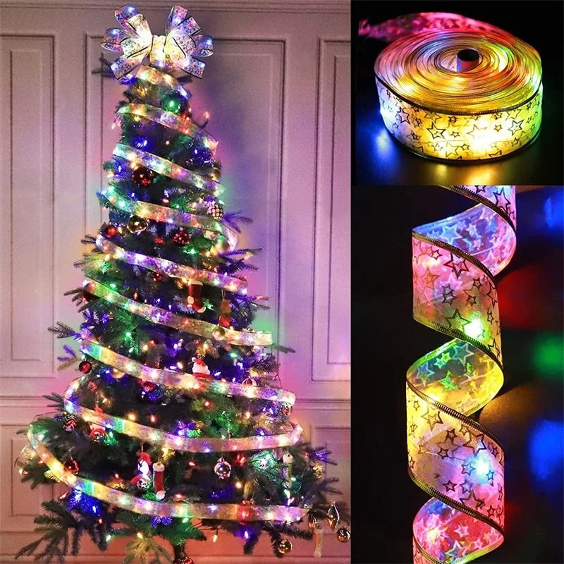 ✨ TwinkleRibbon - Christmas Fairy Ribbon Lights