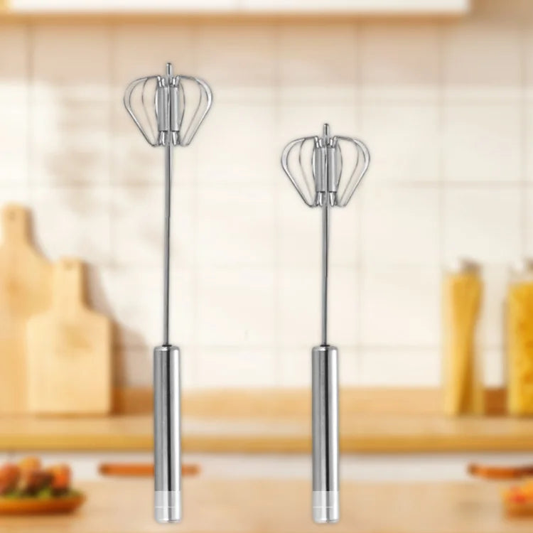 Semi-Automatic Push Egg Whisk
