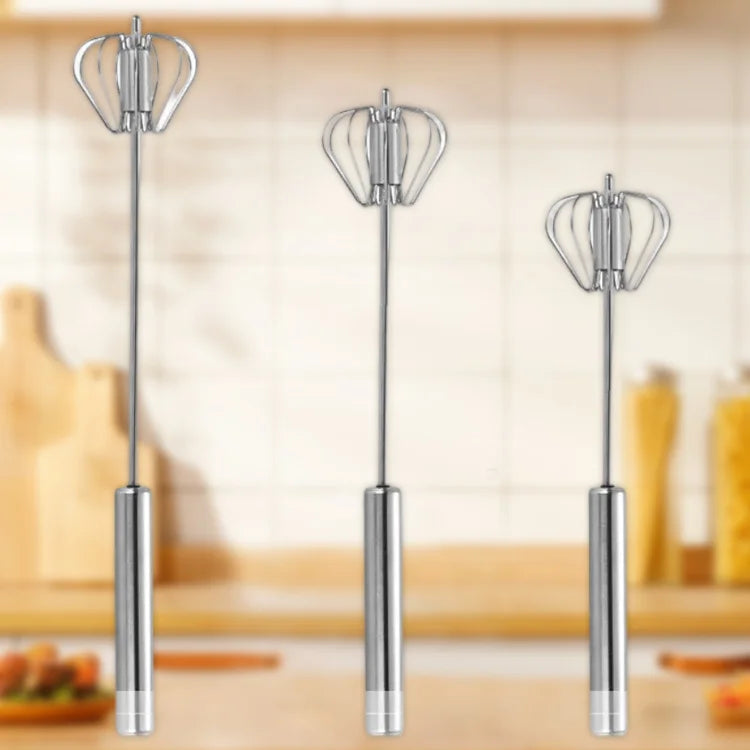 Semi-Automatic Push Egg Whisk