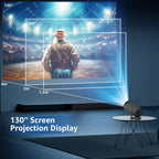 NeoView - Portable Projector | 4K Ultra HD Clarity & Compact Design