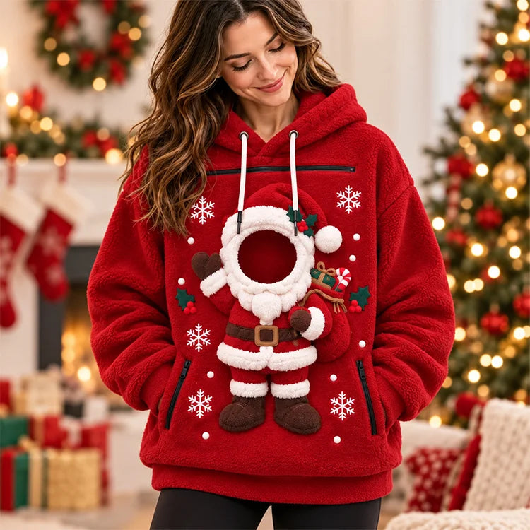 Christmas Pet Pouch Hoodie