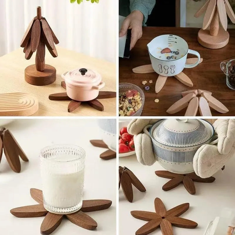🌲Evergreen Tree Trivet Set