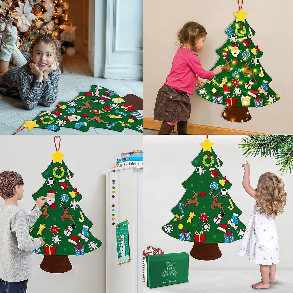 MerryCraft - DIY Felt Christmas Tree for Kids
