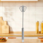 Semi-Automatic Push Egg Whisk