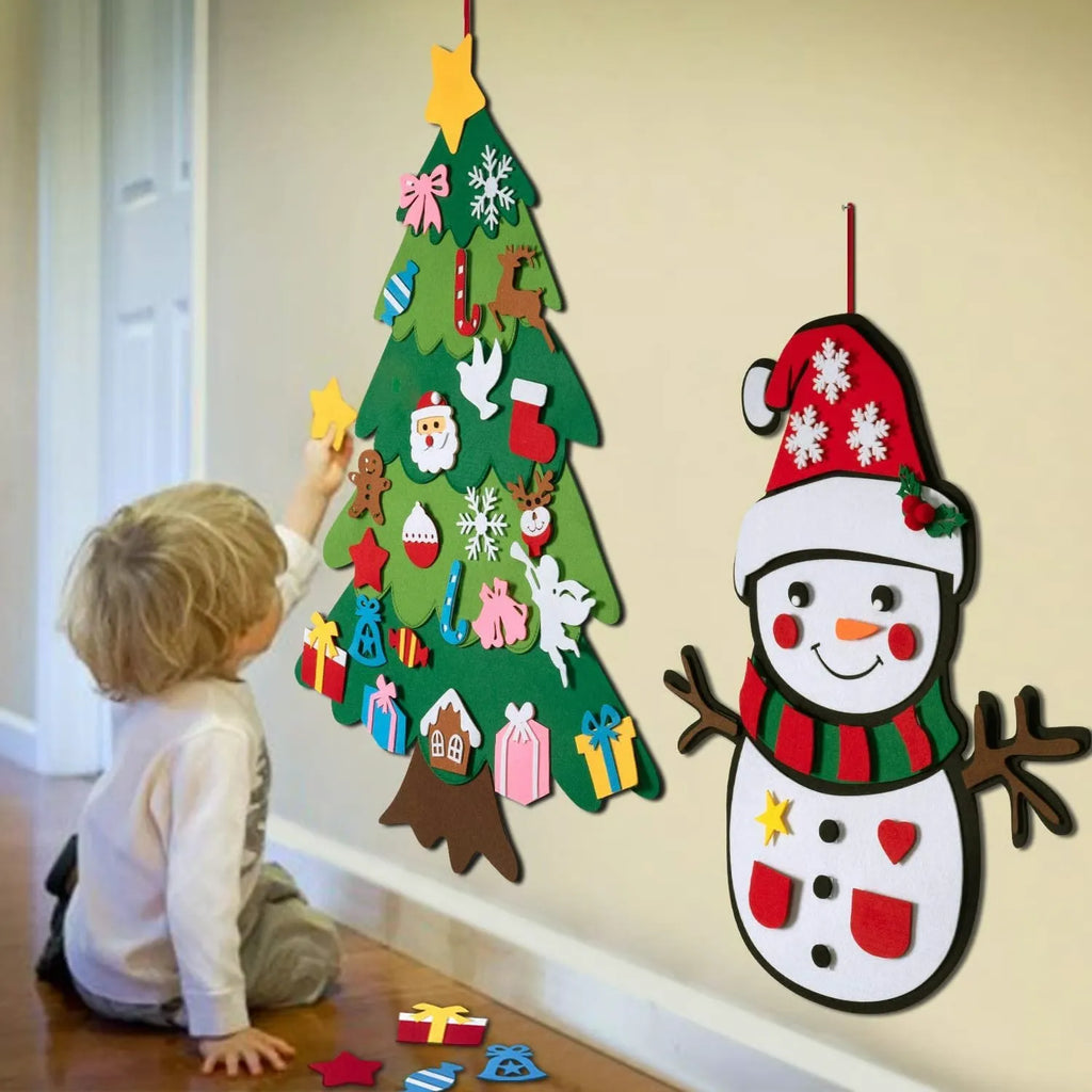 MerryCraft - DIY Felt Christmas Tree for Kids