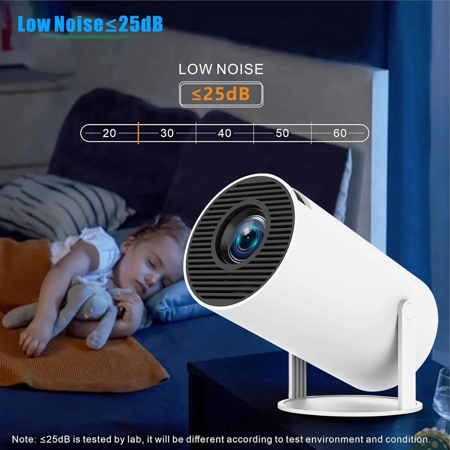 NeoView - Portable Projector | 4K Ultra HD Clarity & Compact Design