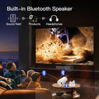 NeoView - Portable Projector | 4K Ultra HD Clarity & Compact Design