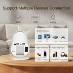 NeoView - Portable Projector | 4K Ultra HD Clarity & Compact Design