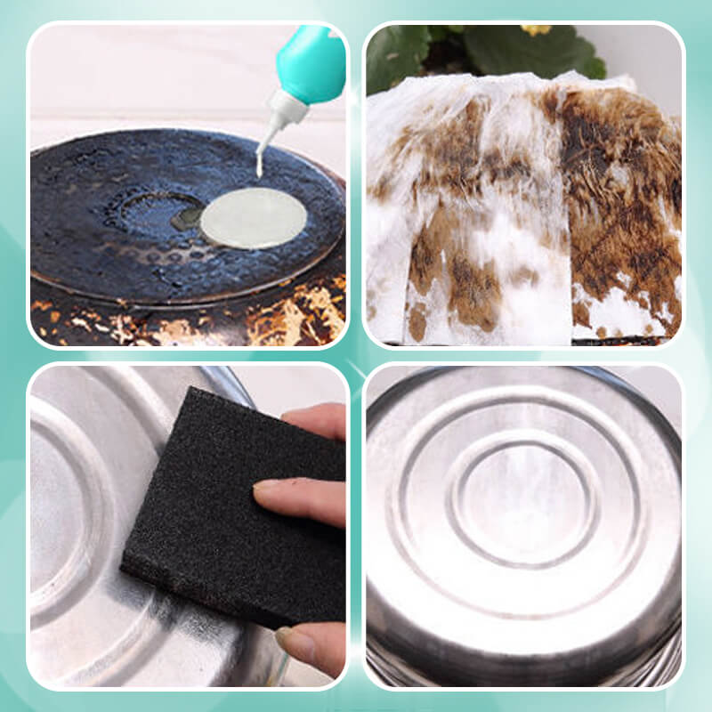 Clean your pots and pans thoroughly and gently