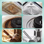 Clean your pots and pans thoroughly and gently