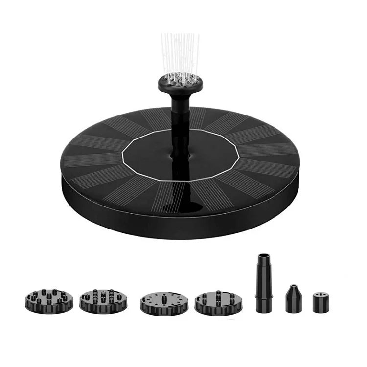 🌞Solar Fountain Light — Floating Water Pump with Color LED for Garden & Bird Bath