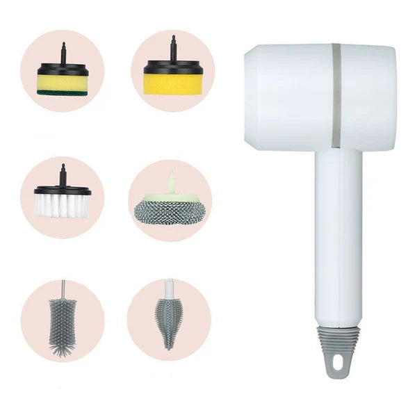 CleanWhirl™ Electric Spin Scrubber