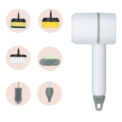 CleanWhirl™ Electric Spin Scrubber
