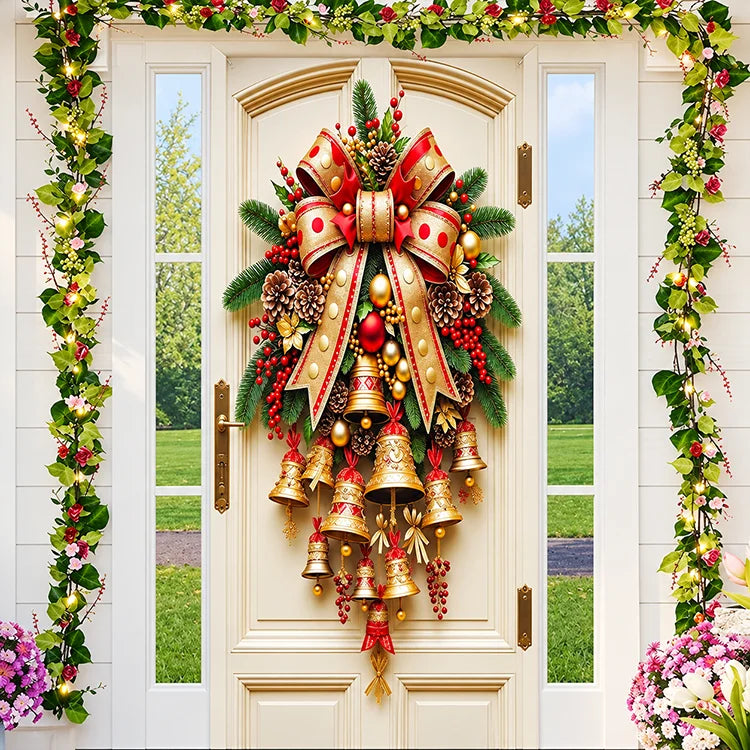 Christmas Full-Door Cover – 9 Festive Holiday Designs