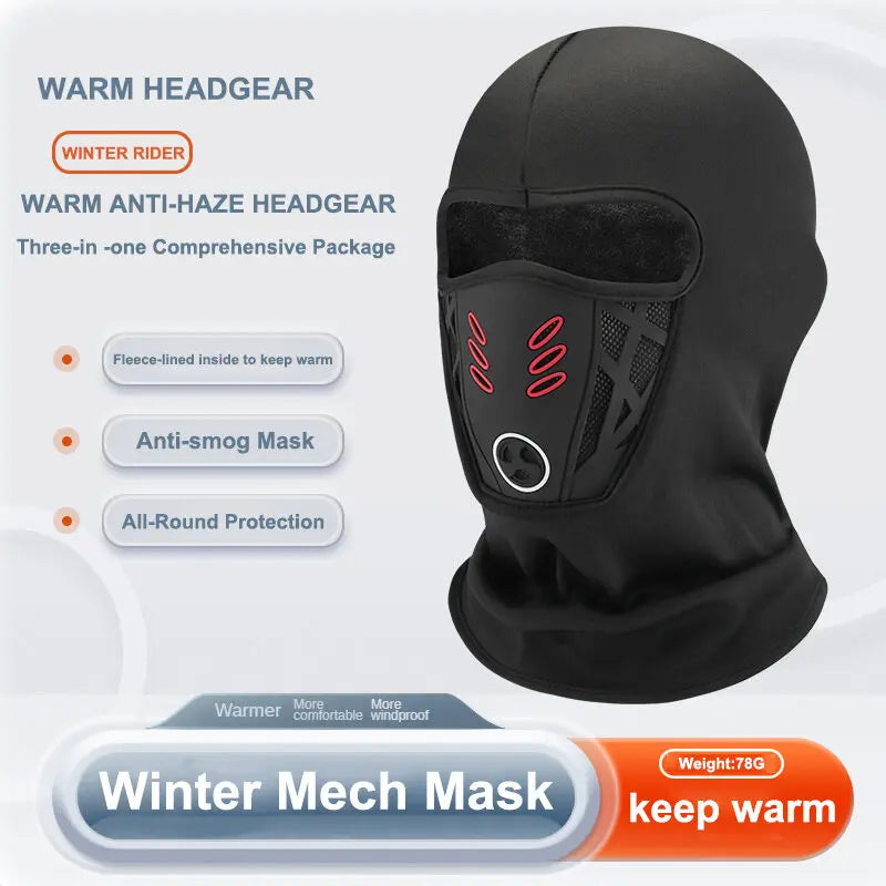 Winter Comfort™ Breathable Full Face Winter Mask
