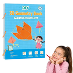 DIY 3D Geometry Book – Hands-On Math Learning Kit For Kids