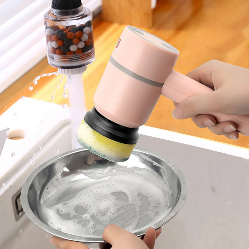 CleanWhirl™ Electric Spin Scrubber