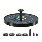 🌞Solar Fountain Light — Floating Water Pump with Color LED for Garden & Bird Bath