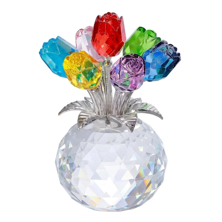 🌹 Eternal Crystal Rose Bouquet — A Gift That Sparkles Forever