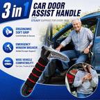 3-in-1 Car Door Assist Handle
