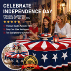 🔥Limited Time Offer 50% Off🎁250th Anniversary Patriotic Round Tablecloth