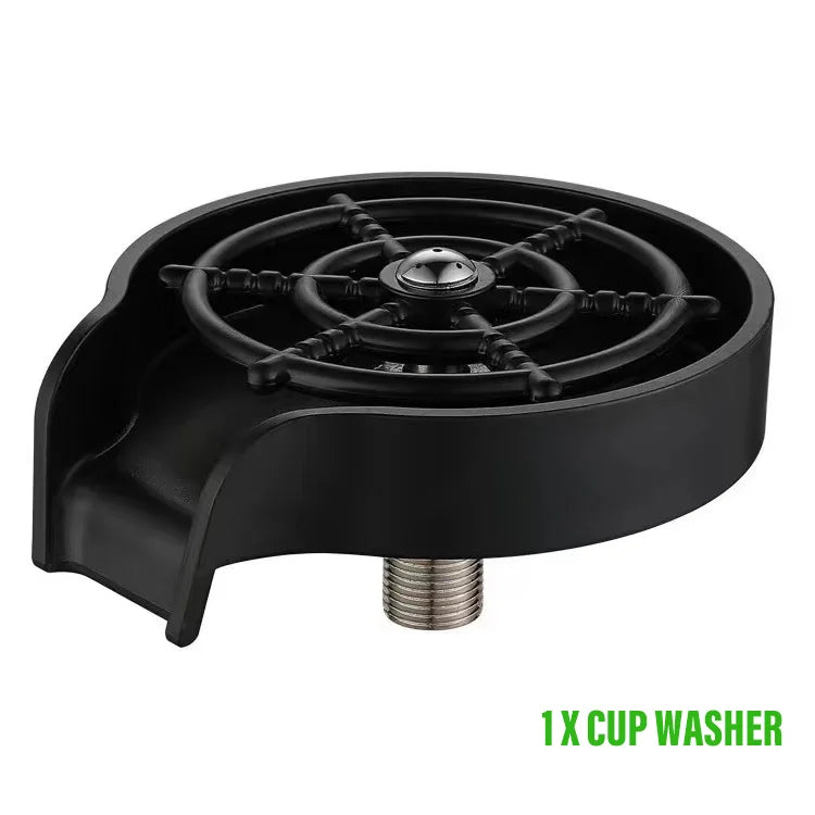 360° Rotating High-Pressure Cup Rinser for Kitchen Sinks - Effortlessly Blasts Away Residue in Seconds
