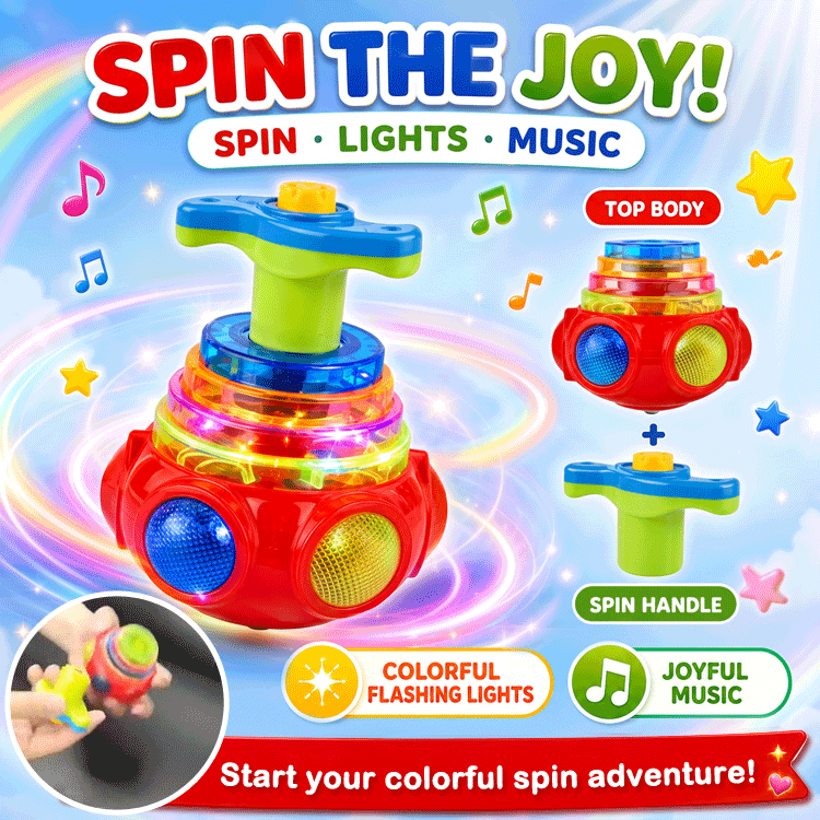 3-Pack Spinning Top Toys