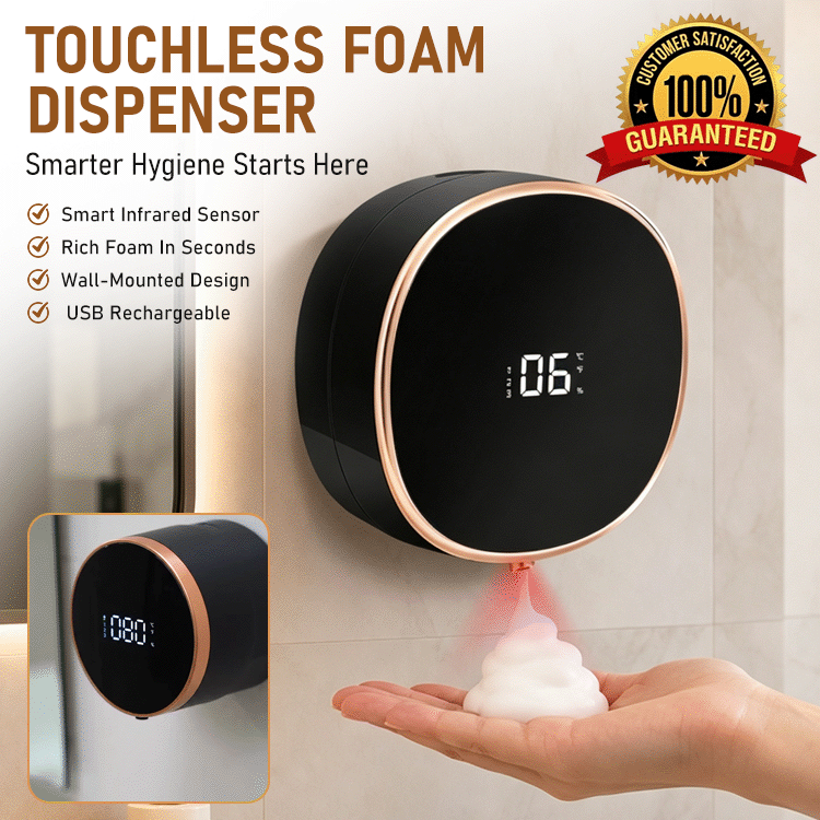 Wall-Mounted Touchless Foam Soap Dispenser