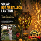Solar Hot Air Balloon Lantern