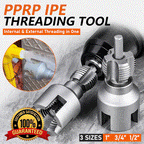 All-in-One Pipe Threading Kit — 3 Sizes for Any Job