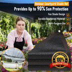 Heavy-Duty Outdoor Shade Net