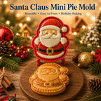 Christmas Cookie Mold – 3D Embossed Holiday Baking Press