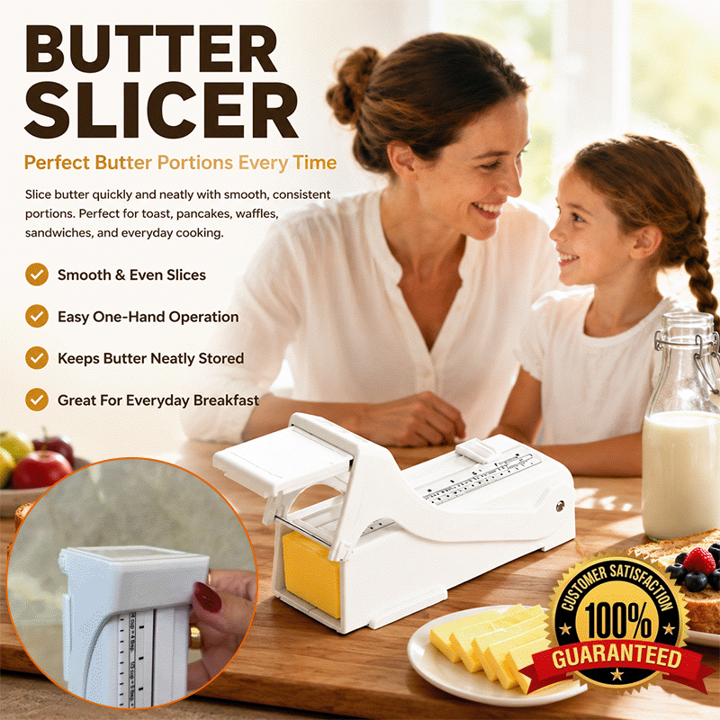 Adjustable Butter Cutter & Freshness Keeper