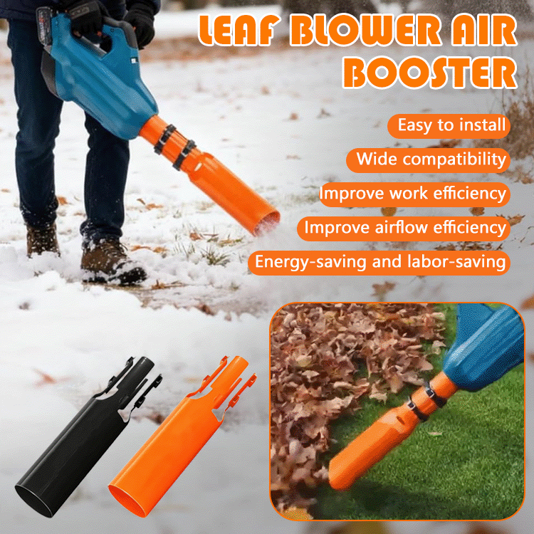 TurboGust Snow & Leaf Blower Attachment — Boost Airflow Power Instantly