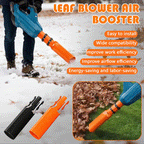 TurboGust Snow & Leaf Blower Attachment — Boost Airflow Power Instantly